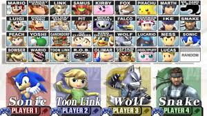 Mode matches to have only 1 stock (life). Super Smash Bros Wii U How To Unlock All Characters Youtube