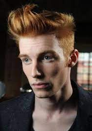 Red Pompadour Ginger Hair Men Mens Hairstyles Ginger Men