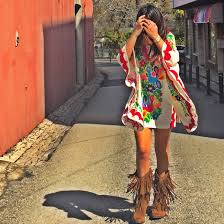 Mexican Dress Bohemian Style Mexican Outfit Bohemian Style Dresses Mexican Fashion