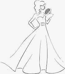 Good Wear Wedding Bride Vector Png And Vector Dress Vector Fashion Sketches Dresses Best Wear