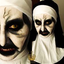 3d evil nun, halloween decor, papercraft, lowpoly, diy template, pdf, horror 3d papercraft) polyfish 5 out of 5 stars (288) $ 9.00. Valak The Demon Nun Halloween Makeup Look Rachael Divers Makeup Artistry