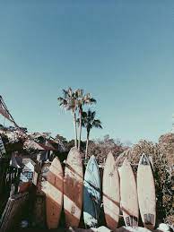 Minimal summer beach seamless pattern wallpaper vector. California Love Surfing Summer Vibes California Love