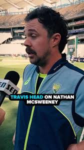Travis Head chats to us about debutant Nathan McSweeney ahead of Day 1!  #AUSvIND