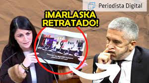 Brutal: Macarena Olona saca la foto de la vergüenza de Marlaska y el  ministro se queda en shock - YouTube