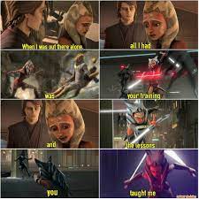 I Think Somehow Ahsoka Applied Anakin S Trainings In Starwarsrebels N This Makes Her Powerful Star Star Wars Ahsoka Star Wars Anakin Star Wars Clone Wars