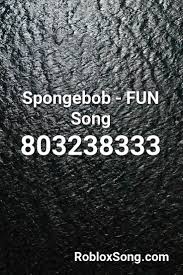 Many fan favourite tiktoks also have song ids, and these are a fun way to connect the two very popular platforms. Spongebob Fun Song Roblox Id Roblox Music Codes Fun Songs Roblox Roblox Codes