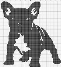 bouledogue entier animaux de point croix chien coloriage camion pompiers