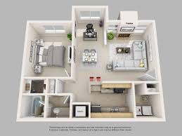 This oklahoma city charmer showcases a charming patio, large windows, two closets, a slim. One Bedroom Apartment Floor Plans 3d House Plan