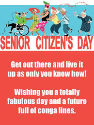 To obtain a senior id card, you must be 62 or older. Conga Line Happy Senior Citizens Day Card Birthday Greeting Cards By Davia Senior Citizen Birthday Greeting Cards Happy