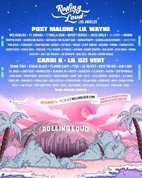 Rolling loud festival 2021, line up with future, tyga and wiz khalifa, is a festival which takes place from the 02/12/2021 at 15:00 to the 02/12/2021. Tickets Rolling Loud Los Angeles 2018 Rolling Loud Lineup