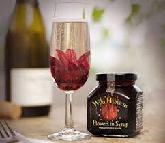 Fun Champagne Serving Idea Hibiscus Flowers Hibiscus Flowers In Jars