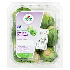 The unusual name, though, refers to brussels, belgium, where the veggie s first appeared in northern europe during the 5th century. First Pick Australia Brussel Sprout 250g Tesco Groceries
