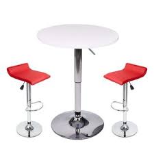Simple living knox nook dining set. Elecwish 3 Piece Pub Table Set Bar Stool Counter Height Bistro Kitchen Dining Chair Round