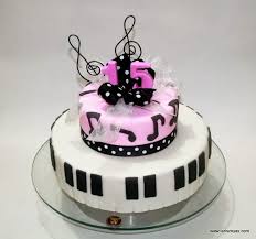 Tortas De Musica Torta De Nota Musical Tortas Tortas De Quinceaneras