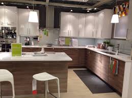 Kitchen Decor Walnut Lower Cabis With White Uppers Accent Colour Backsplash Ikea Kitchen Voxtorp Vox Ikea Kitchen Kitchen Design Interior Design Kitchen Small