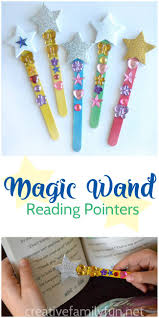 Magic Wand Reading Pointers Activites Creatives Pour Enfants Creations Pour Nourrisons Activites Amusantes