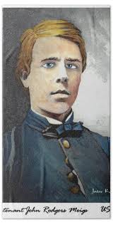 1st Lt. John Rodgers Meigs Bath Towel