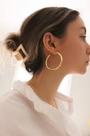 3 Inch Gold Hoops