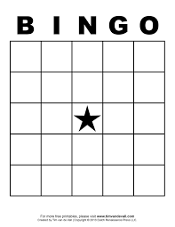 Print only as many as you need. Printable Blank Bingo Cards For Teachers