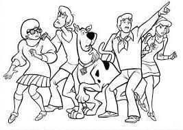 Drawing 21 From Scooby Doo Coloring Page