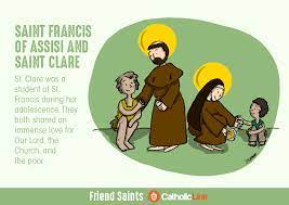 10 Saintly Friendships That We Can All Learn From St Clare S Catholic Catholic Quotes