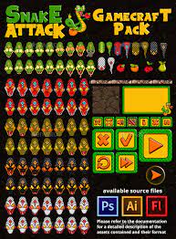 Snake (alternatively worm) is a common name for a 2d game built on a simple. Snake Attack Game Assets By Codethislab Graphicriver