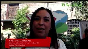 Katia Nilo Fernández, directora de Desarrollo Artístico y Cultural del  Instituto Cultural de León