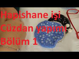 hapishane isi canta cuzdan nasil orulur sablon okuma ve ip ekleme nasil yapilir diy youtube boncuk dizme rehberleri cuzdan boncuk