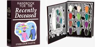 We just googled the flyer and printed it out on normal paper. Hot Topic Launches Beetlejuice Handbook For The Deceased Eye Palette Allure