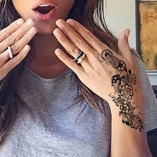 Henna ankle tattoos are often designed to look like anklets and foot jewelry. Voorkoms Mehndi Design Body Temporary Tattoo Mehndi Design Tattoo Buy Online In Isle Of Man At Isleofman Desertcart Com Productid 165292056