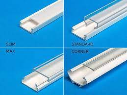 2m 6 6 ft pvc channel for led strip light with cover profile ebay led strip lighting led strip wall mounted light