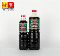 Lucky Organic Concentrate NON-GMO Brewed Light Natural Dark Soy Sauce 100% Pure Fresh Taste 150ml Drum Packaging