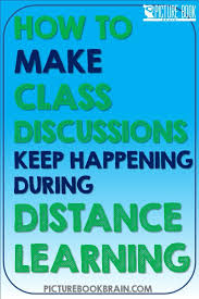 Virtual Classroom Discussions Picture Book Brain Blended Learning Elementary Classroom Discussion Virtual Classrooms