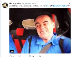 Do you get told off for never brushing. Britain S Got Talent Fans Poke Fun At The Show S Technical Failure Daily Mail Online