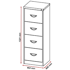 How to break into a metal filing cabinet. Soho 4 Drawer Filing Cabinet Black Officeworks