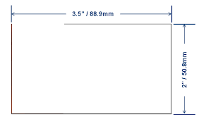 Standard Business Card Size In Canada Business Card Dimensions Standard Business Card Size Cool Business Cards