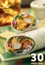Spicy Crunchy Chicken Wraps Recipe Chicken Wraps Ready Set Eat Wrap Recipes