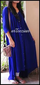 Royal Blue Frock Pakistani Outfits Asian Outfits Pakistan Dress