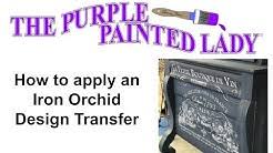 Painting spindles with annie sloan chalk paint. The Purple Painted Lady Youtube