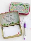 Tin Prayer Box - God Created You – Natural Life