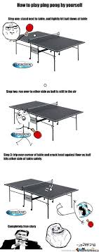 Here are some short funny jokes and humor for table tennis lovers. Ping Pong Memes
