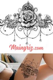 This garter belt tattoo design is inspired from the indian rangoli designs and that is why it is 3. Lace Garter Download Tattoo Design 1 In 2020 Lace Tattoo Design Lace Garter Tattoos Lace Flower Tattoos