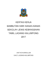 Perintah reman sehingga ahad ini dikeluarkan hakim effandi nazila abdullah di mahkamah bandar baru bangi, hari ini. Kertas Kerja Hari Kanak Kanak Sjktlk 2017