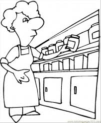 You can use these free cliparts for your documents, web sites, art projects or presentations. Kitchen Coloring Page Coloring Home