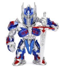 A necessary sacrifice to bring peace to this planet. Transformers The Last Knight Optimus Prime 4 Metals Ozzie Collectables