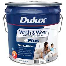 Dulux Wash Wear Plus 15l Vivid White Low Sheen Interior Paint Dulux Interior Paint Vivid
