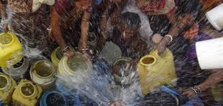 مشكلة نقص المياه موضوع