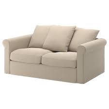 Regular fit, original cotton, silver grey. Gronlid 2 Seat Sofa Sporda Natural Ikea