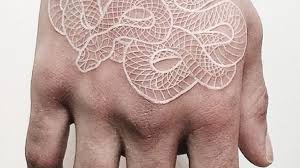 The only difference is a white tattoo ink that is used, which require more experienced tattoo artist who also familiar with tattooing dark and tan skins. 24 White Ink Tattoos That No One In The Office Will Even Notice Huffpost Life