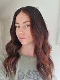 Human hair wig natural balayage brown red wig HD lacefront wig 13x4 lace  wig Glueless 100% low density real hair Alopecia hairloss